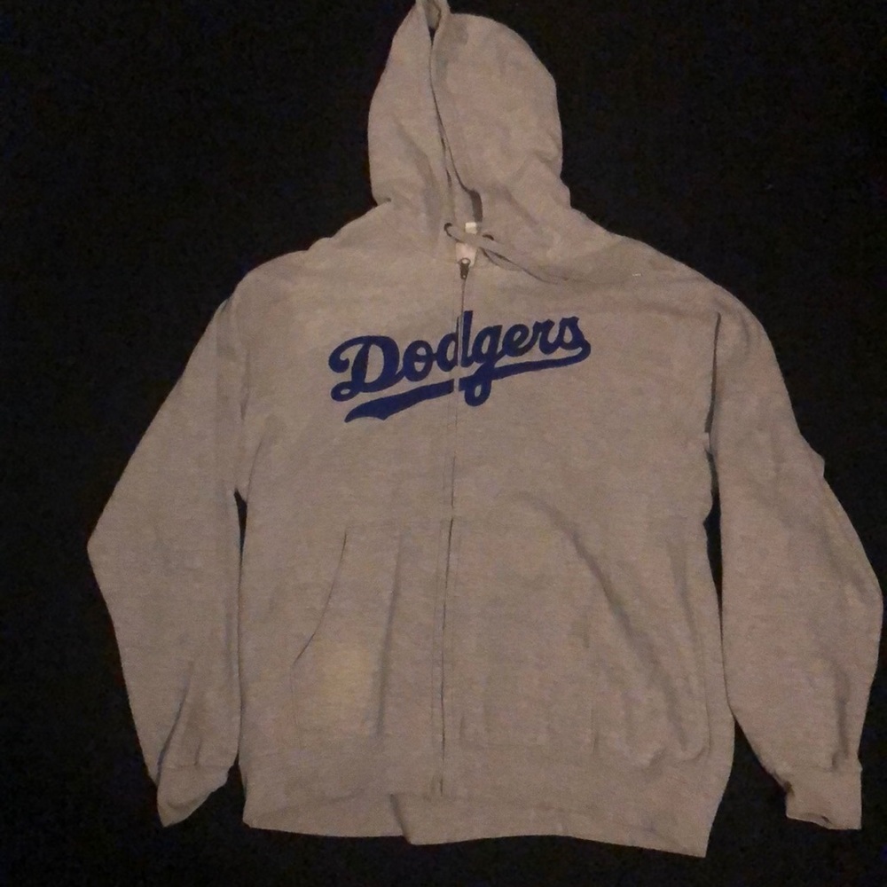 Dodgers zip up hoodie